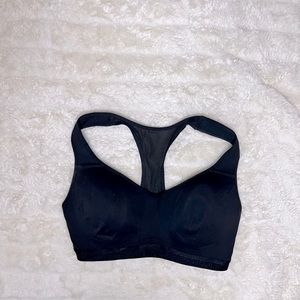 Women Under Armour Running Black Sports Bra 32DD